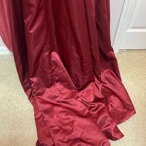Prom dress  long with vail no stains or damages